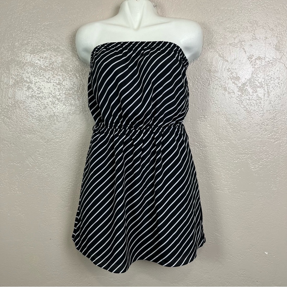 Chosse 5 Ítems For$30‎ Express Dress Small White Flare Strapless Short